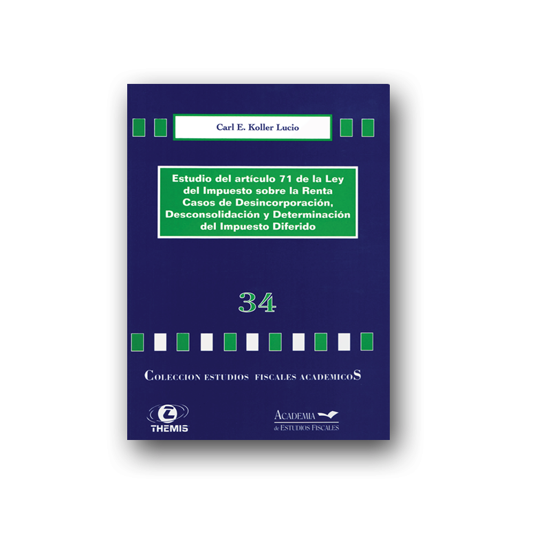 34 Estudio del Art. 71 de la Ley del ISR